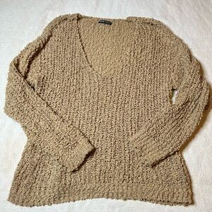 Overside knitted SHEIN cardigan.